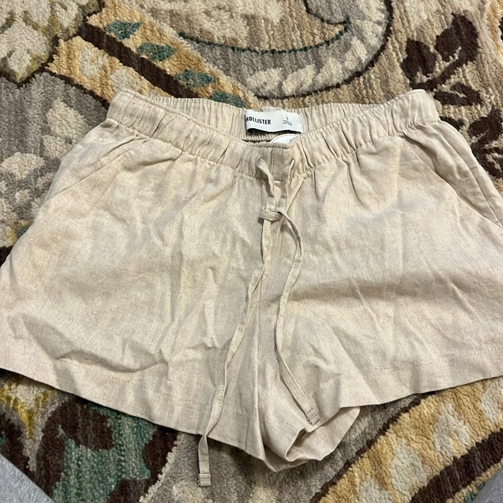 Hollister linen shorts
